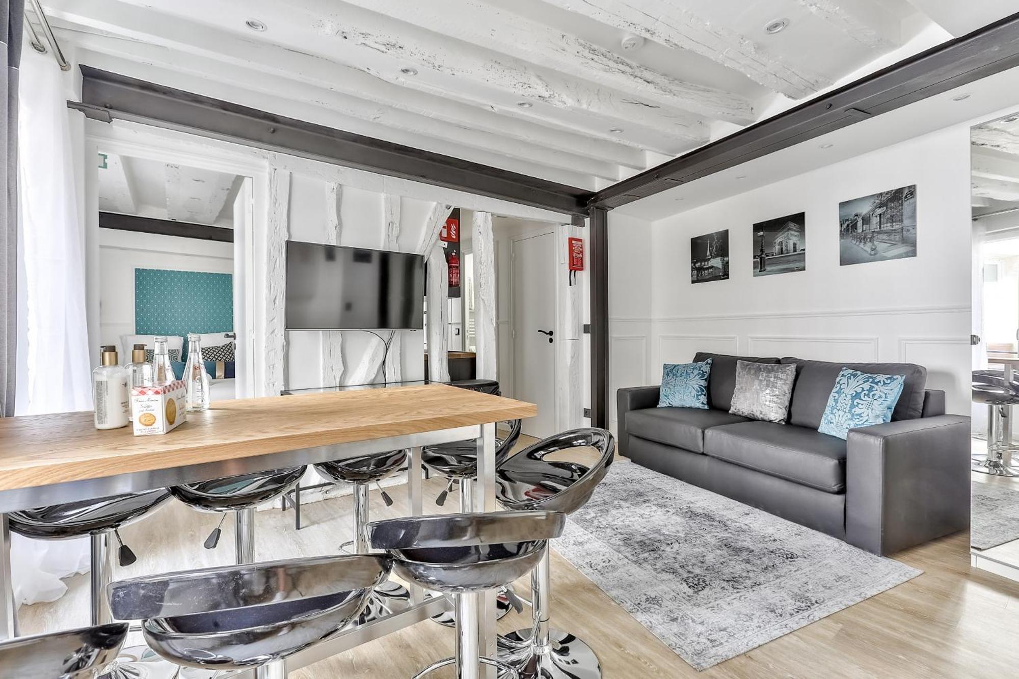 巴黎93 - Luxury Flat In Le Marais公寓 外观 照片